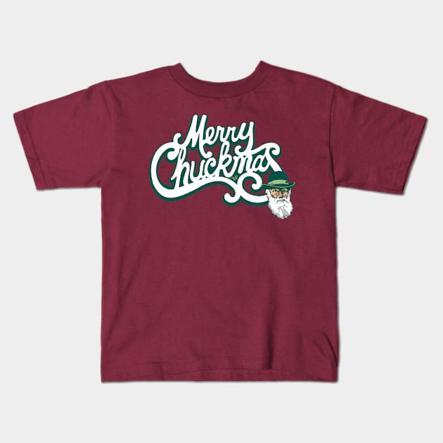 Merry Chuckmas by Tai's Tees Kids T-Shirt by TaizTeez